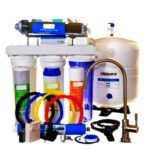 The 75GPD 7-Stage Reverse Osmosis De-ionization Ro-DI dual-outlet "Drinking Water and Aquarium filter system"